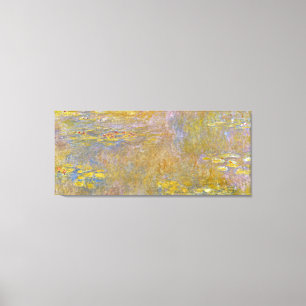 Claude Monet - näckrosor (gul Nirvana) Canvastryck
