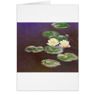 Claude Monet - näckrosor Hälsningskort