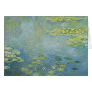 Claude Monet - näckrosor Hälsningskort