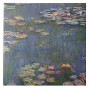 Claude Monet - näckrosor Kakelplatta