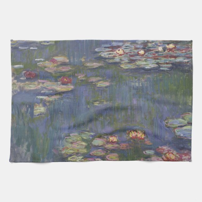 Claude Monet näckrosor Kökshandduk (Horisontell)
