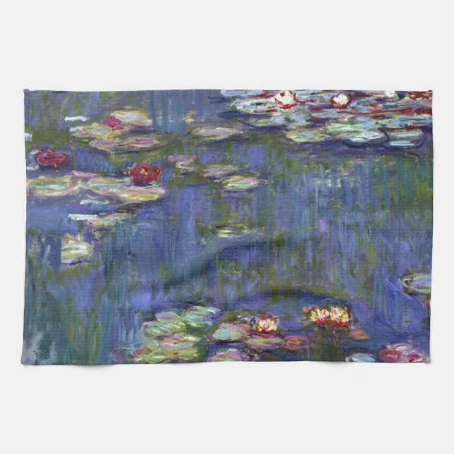 Claude Monet näckrosor Kökshandduk (Horisontell)