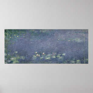Claude Monet näckrosor: Morgon 1914-18 Poster
