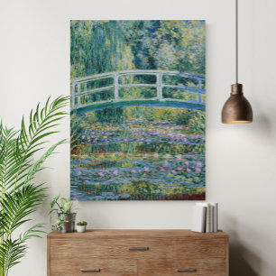 Claude Monet Näckrosor och Japanska bron Poster