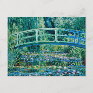 Claude Monet - Näckrosor Och Japanska Bron Vykort