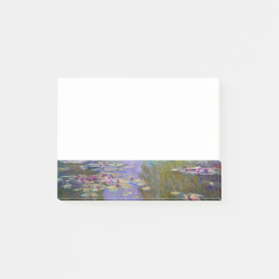 Claude Monet näckrosor Post-it Block