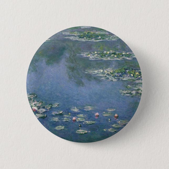Claude Monet - näckrosor - Ryerson 1906 Knapp (Framsida)