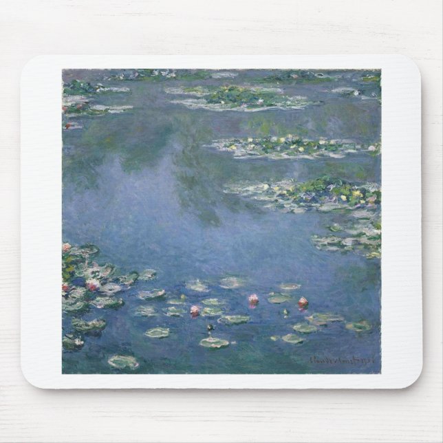 Claude Monet - näckrosor - Ryerson 1906 Musmatta (Framsidan)