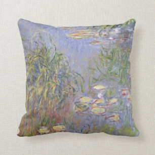 Claude Monet   näckrosor, samla i en klunga av Kudde