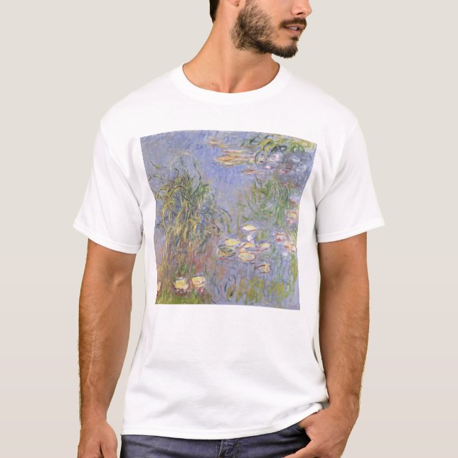 Claude Monet | näckrosor, samla i en klunga av Tee Shirt (Framsida)