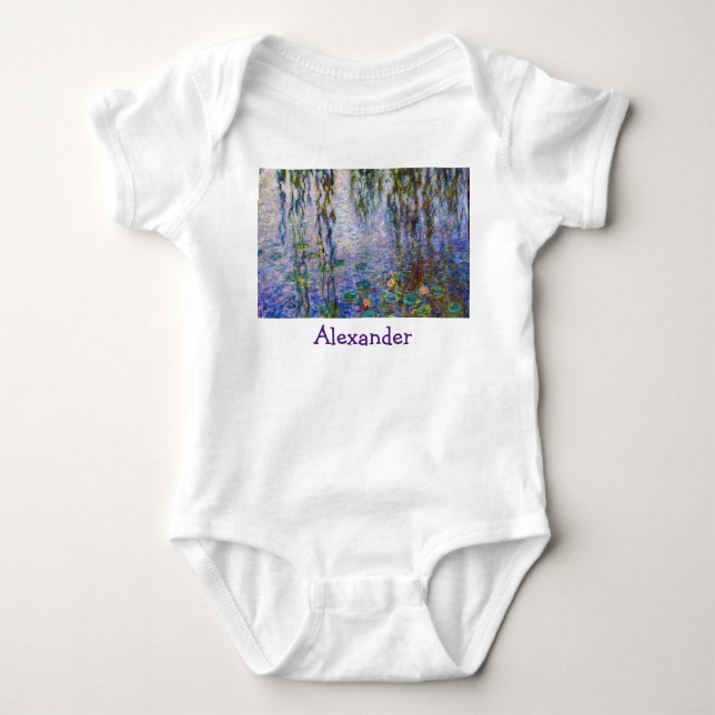 Claude Monet - Näckrosor T Shirt (Framsida)
