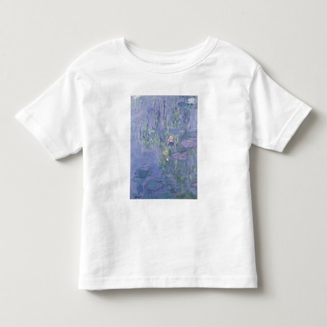 Claude Monet | näckrosor Tee Shirt (Framsida)