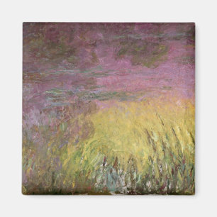 Claude Monet näckrossolnedgång, 1915-26 Magnet