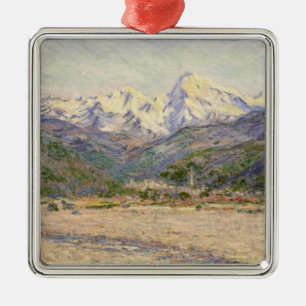 Claude Monet Nervia-dalen Julgransprydnad Metall