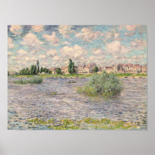 Claude Monet   Notfartyg i Lavacourt Poster