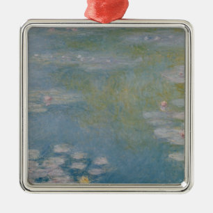 Claude Monet   Nympheas på Giverny, 1908 Julgransprydnad Metall
