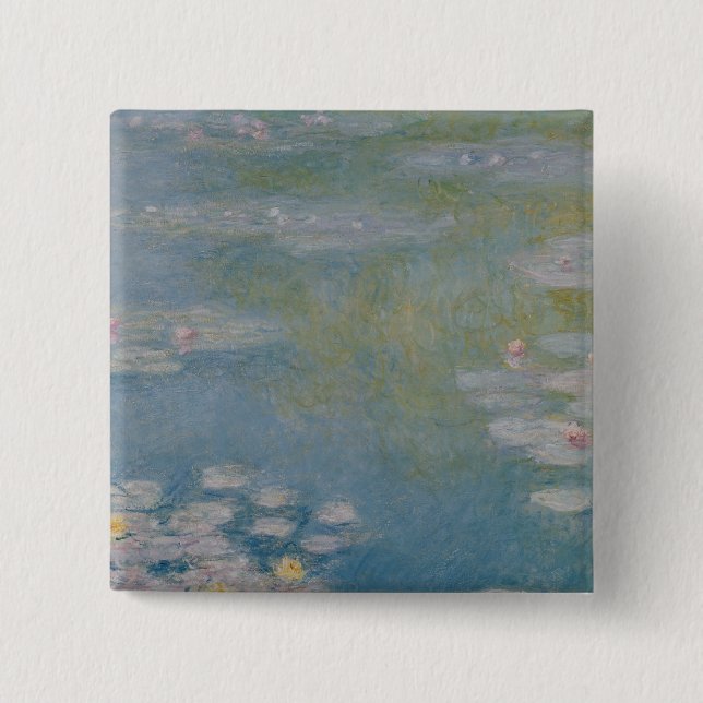 Claude Monet | Nympheas på Giverny, 1908 Knapp (Framsida)