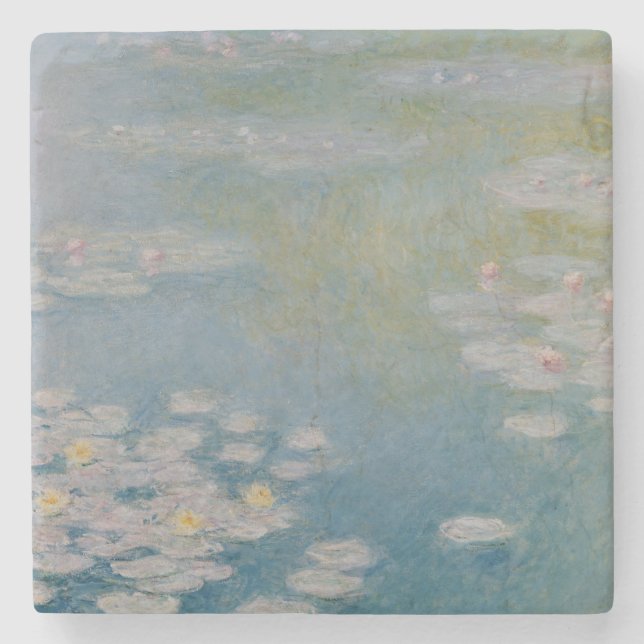 Claude Monet | Nympheas på Giverny, 1908 Stenunderlägg (Framsidan)