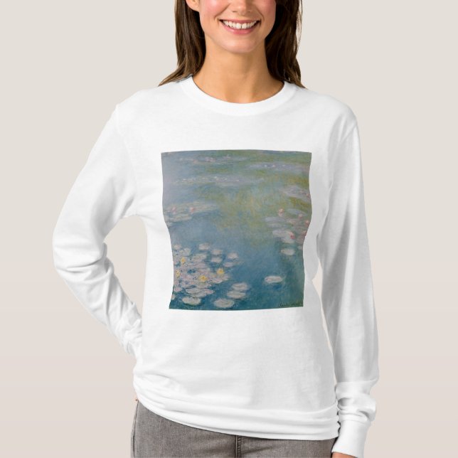 Claude Monet | Nympheas på Giverny, 1908 Tee (Framsida)