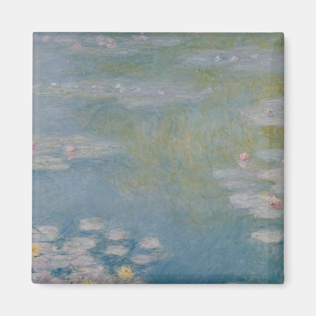 Claude Monet | Nympheas vid Giverny 1908 Magnet (Framsidan)