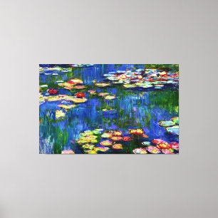 Claude Monet Oljemålning Vatten Lilies /Nymphéas Canvastryck