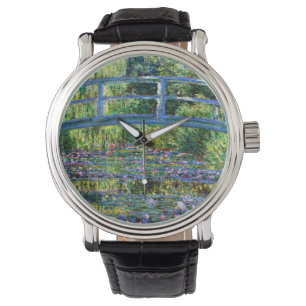 Claude Monet: Överbrygga över ett damm av Armbandsur