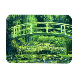 Claude Monet: Överbrygga över ett damm av Magnet