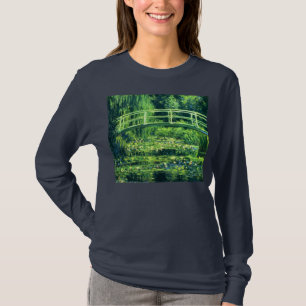 Claude Monet: Överbrygga över ett damm av T-shirt
