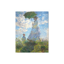 Claude Monet Painting of Dam with Parasol