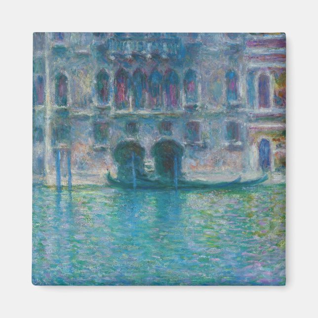 Claude Monet - Palazzo da Mula Magnet (Framsidan)