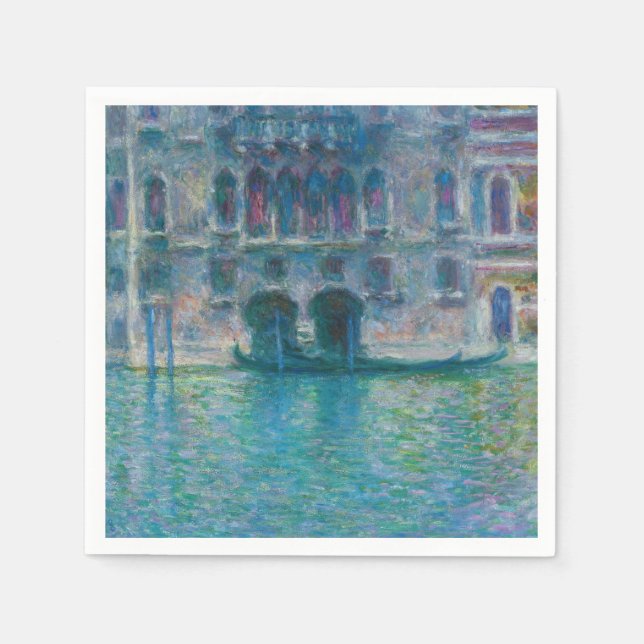 Claude Monet - Palazzo da Mula Pappersservett (Framsidan)
