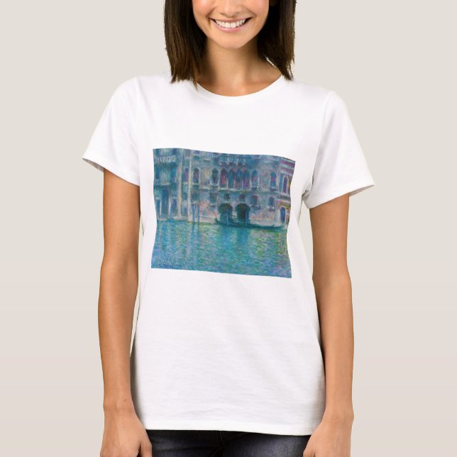 Claude Monet - Palazzo da Mula T Shirt (Framsida)