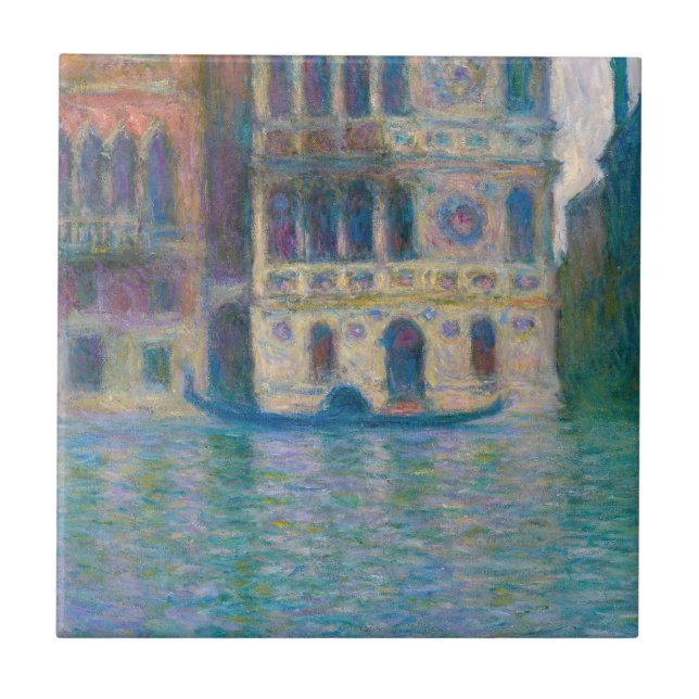Claude Monet - Palazzo Dario Kakelplatta (Framsidan)