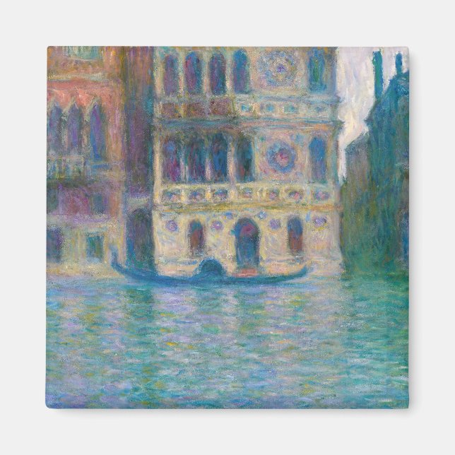 Claude Monet - Palazzo Dario Magnet (Framsidan)