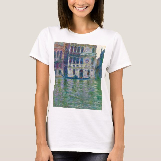 Claude Monet - Palazzo Dario T Shirt (Framsida)