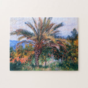 Claude Monet: Palmträd på Bordighera Pussel