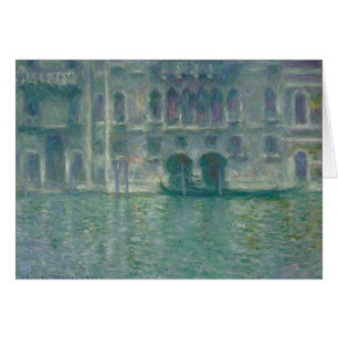 Claude Monet Panoramisk vy av Ile-de-Frankrike Hälsningskort