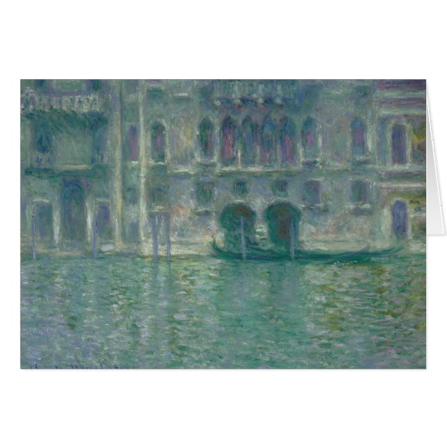 Claude Monet | Panoramisk vy över Ile-de-Frankrike Hälsningskort (Framsidan Horizontal)