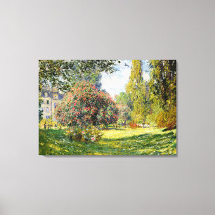 Claude Monet - Parc Monceau Canvastryck