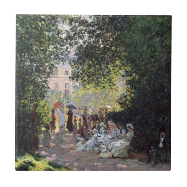 Claude Monet | Parcen Monceau Kakelplatta (Framsidan)