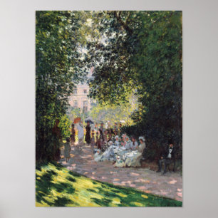 Claude Monet   Parcen Monceau Poster