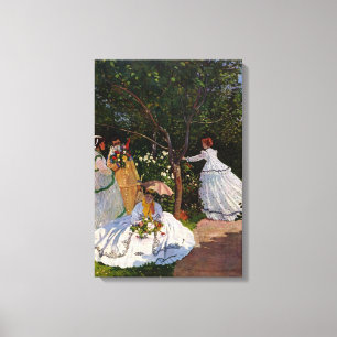 Claude Monet - picknick Canvastryck