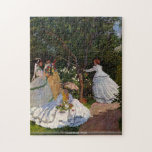 Claude Monet - picknick Pussel<br><div class="desc">Picknick vid Claude Monet. Underbar målning betitlade picknicken som gjordes av Claude Monet.</div>