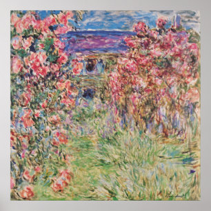 Claude Monet Plommonen bland Ro GalleryHD Poster