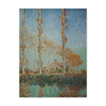Claude Monet - Poplars Artwork