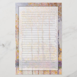 Claude Monet   Poplars på banker av Epten Brevpapper