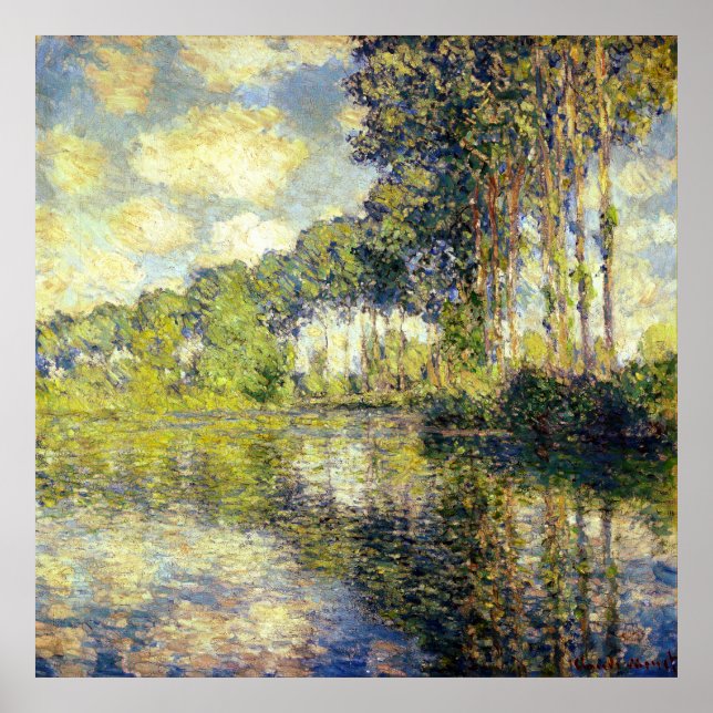Claude Monet - Poplars på EP Poster (Framsidan)