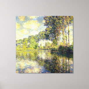Claude Monet - Poplars på Epten Canvastryck