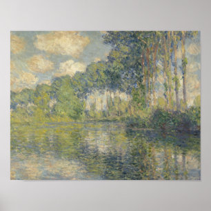 Claude Monet - Poplars på Epten Poster