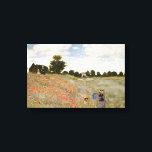 Claude Monet - Poppies Canvastryck<br><div class="desc">Poppies av Claude Monet. Underbar målning med titeln Poppies, gjord av Claude Monet. Claude Monet Claude Monet föddes den 14 november 1840 på femte golv av 45 rue Laffitte, i den nionde arrondissementet Paris. I juni 1861 gått med Monet den första afrikanska ljusavalleriregimen i Algeriet för ett sjuårigt åtagande, men...</div>